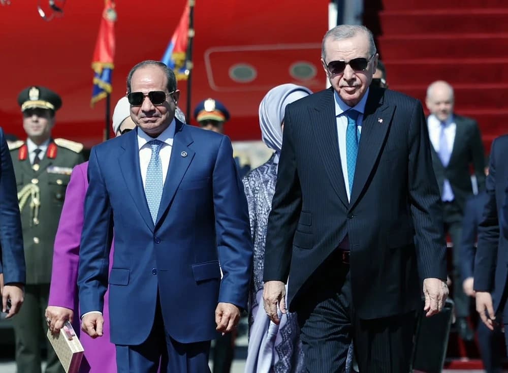أردوغان في مصر.. بيان مشترك حول أبرز ما بحثه الرئيس التركي مع السيسي